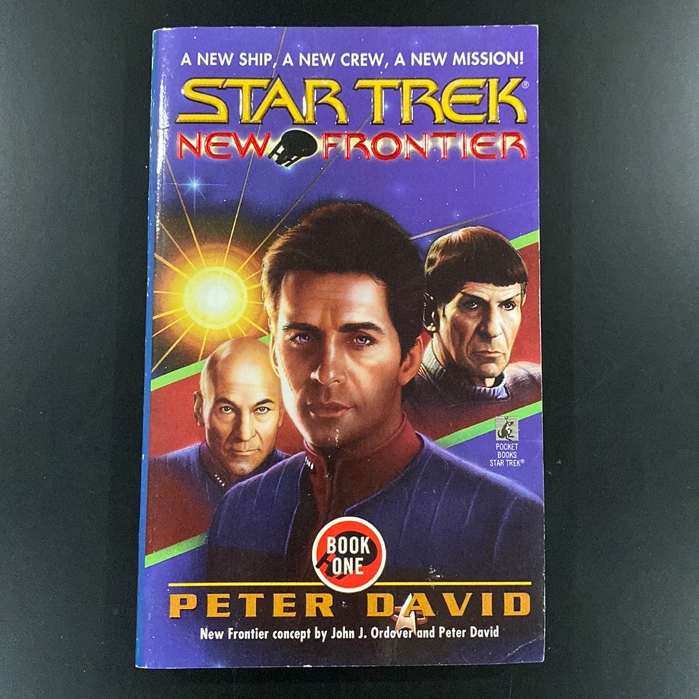 Star Trek New Frontier Book One: House of Cards by Peter David - Paperback Novel